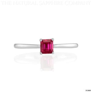 .70 Carat Natural Burmese Ruby Ring
