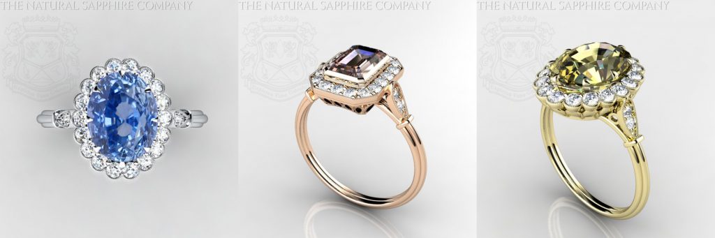 Antique Sapphire Rings 