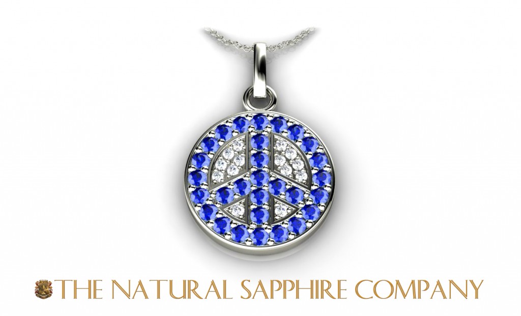Blue Sapphire Pendant