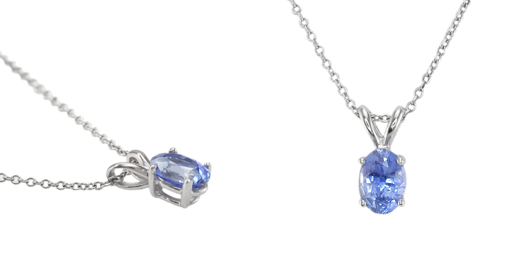 Blue Sapphire Pendant