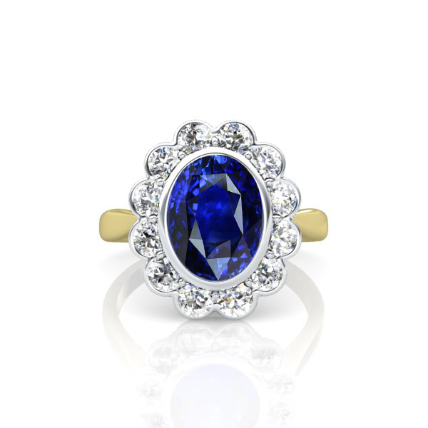 Now Offering Penelope Cruz’s Sapphire Engagement Ring Replica