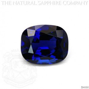 4.77ct Unheated Burmese Sapphire