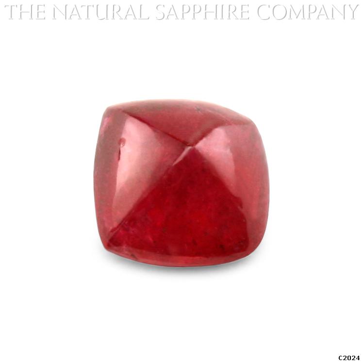 C2024 A Beautiful 2.89ct Natural Untreated Ruby Cabochon