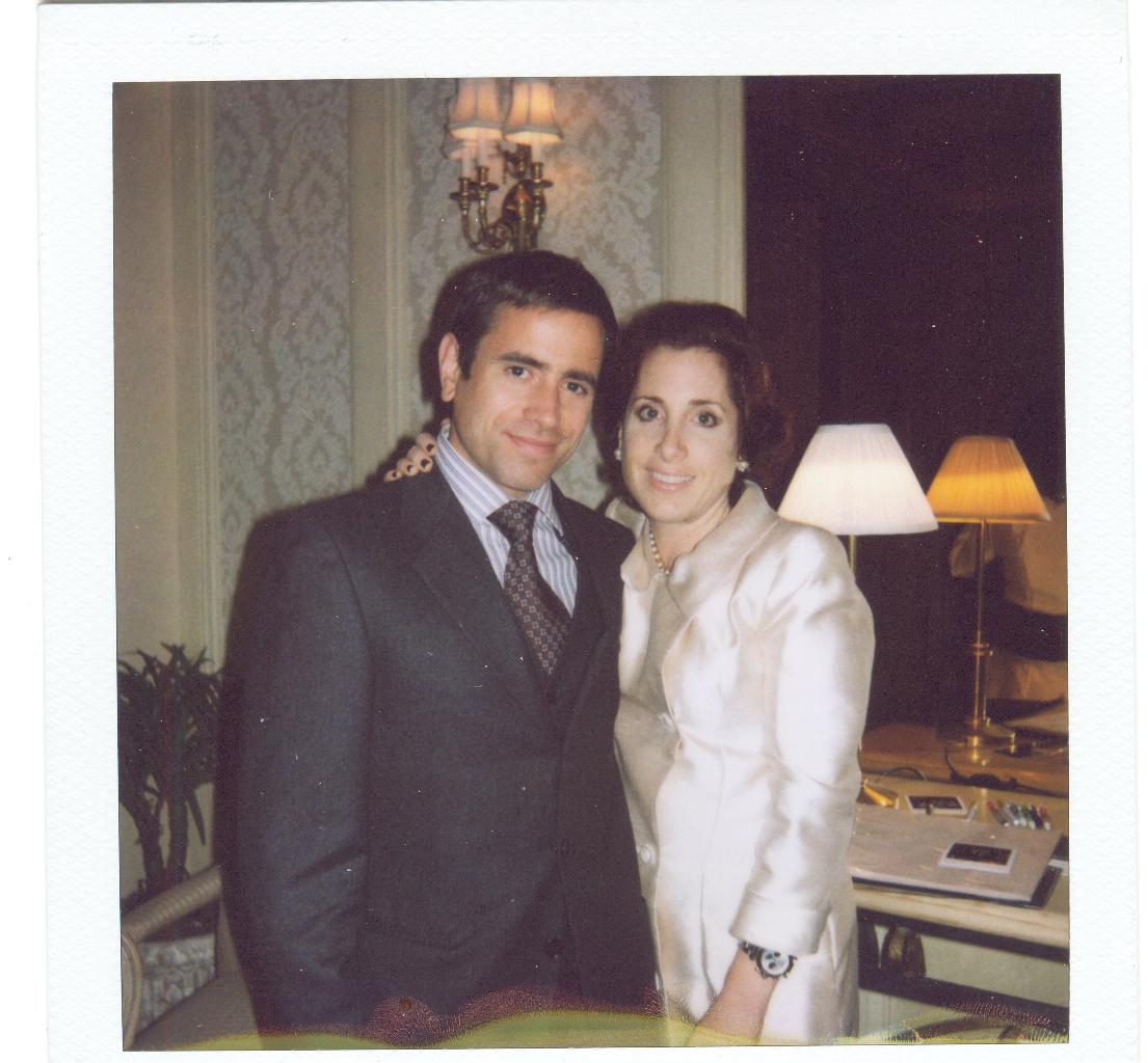 CEO of NSC with his wife