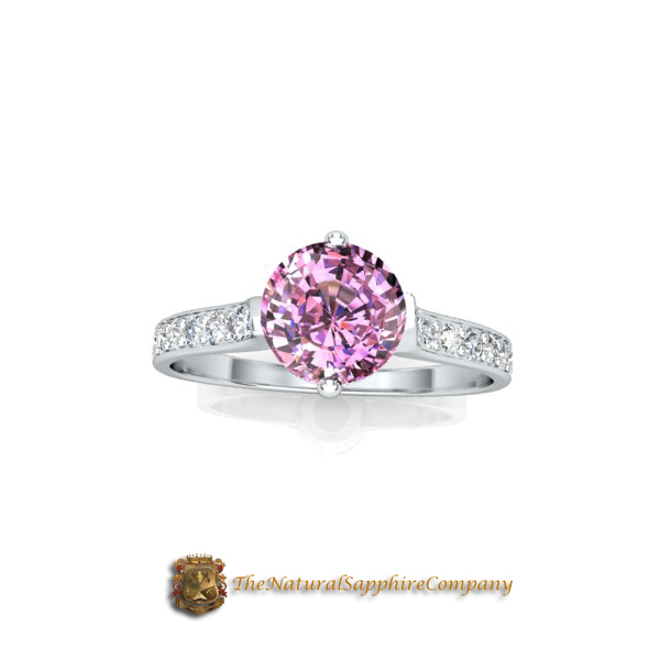 Custom Pink Sapphire Ring
