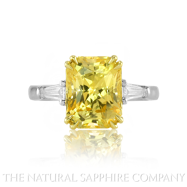 Custom Yellow Sapphire Ring