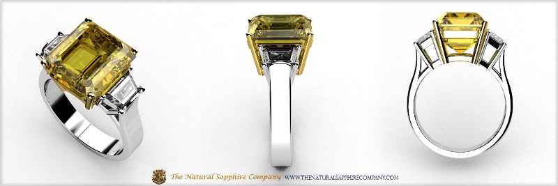 Custom Yellow Sapphire Rings 1