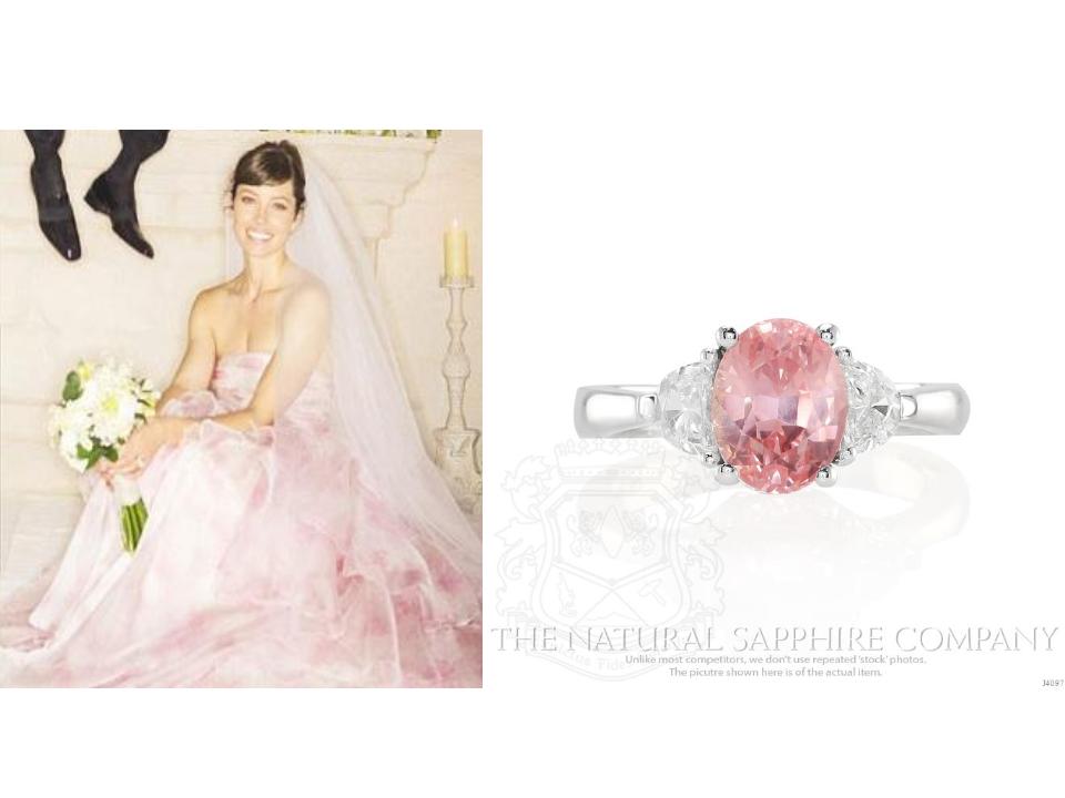 Pink Sapphire Rings : The Rise Of Blush Colored Weddings