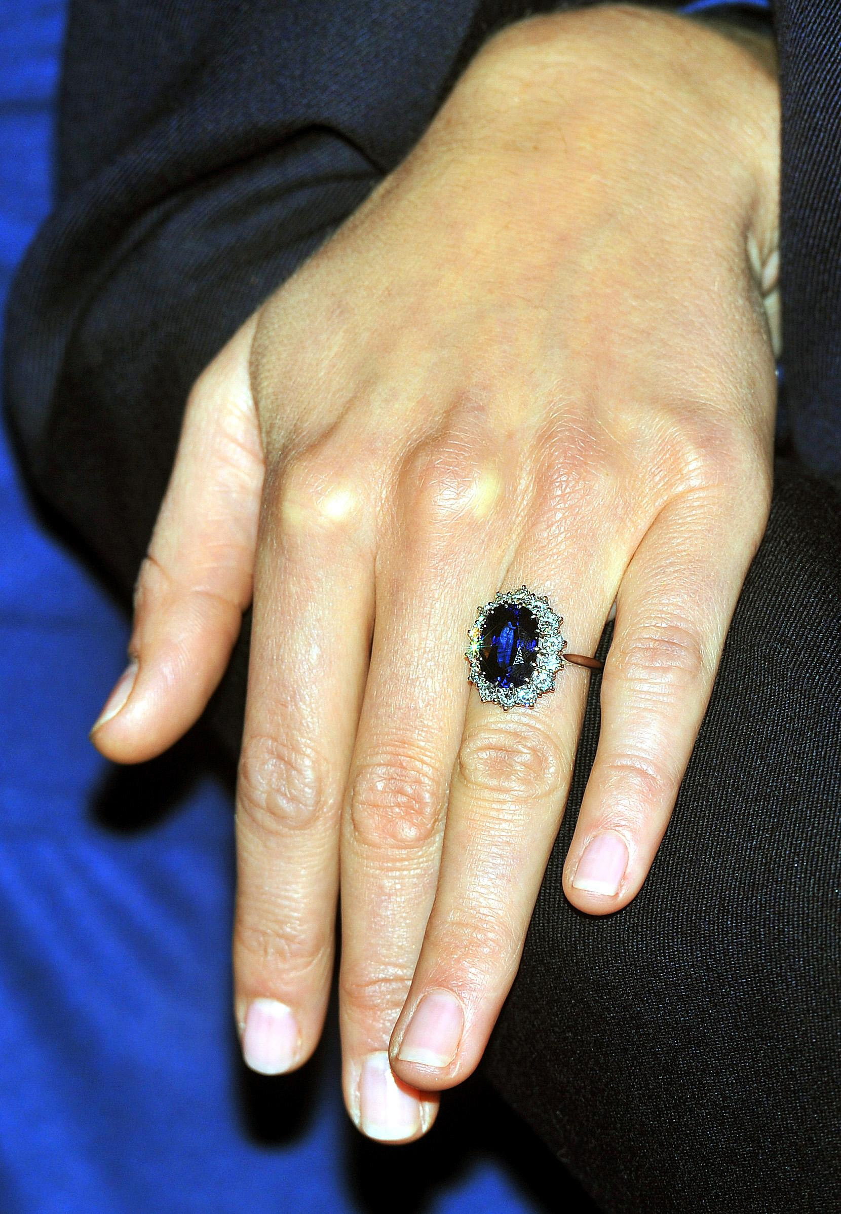 Kate Middleton's engagement ring,