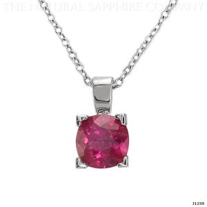 Natural Ruby Pendant