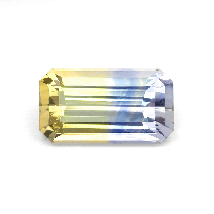 Natural Untreated Bi Color Sapphire