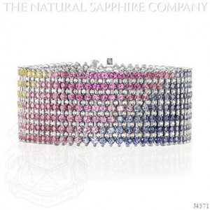 Natural_Sapphire_Jewelry_Bracelet_Round_Multi-Color