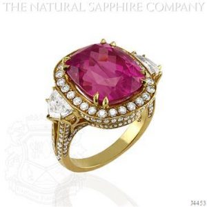 Pink Sapphire Cocktail Ring Pink Sapphire Cocktail Ring