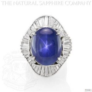 Natural Oval Blue Sapphire Cocktail Ring Natural Oval Blue Sapphire Cocktail Ring