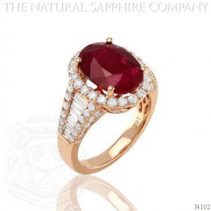 Ruby Engagement Rings