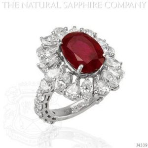 Natural Ruby Cocktail Ring Natural Ruby Cocktail Ring