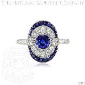 Blue Sapphire Ring Blue Sapphire Ring