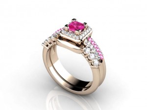 PInk Sapphire Ring