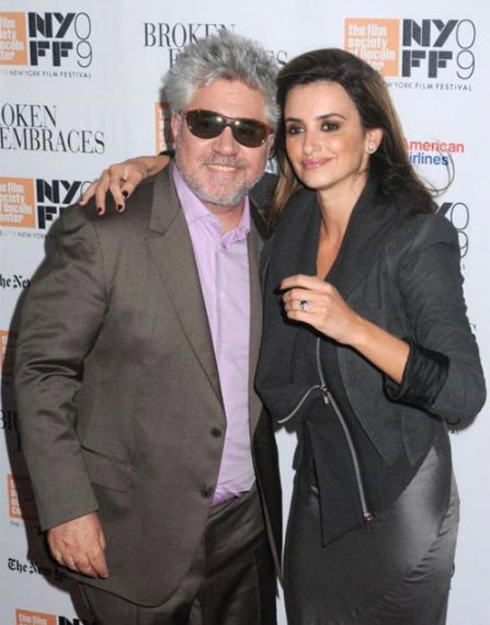 Penelope Cruz Wearing Her Stunning Blue Sapphire