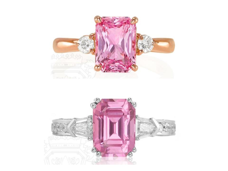 Pink-Sapphire-Rings-Rose-Gold-White-Gold