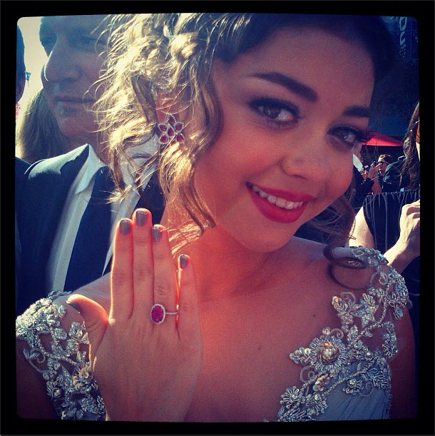 Pink Sapphires Rule At The Emmy Awards