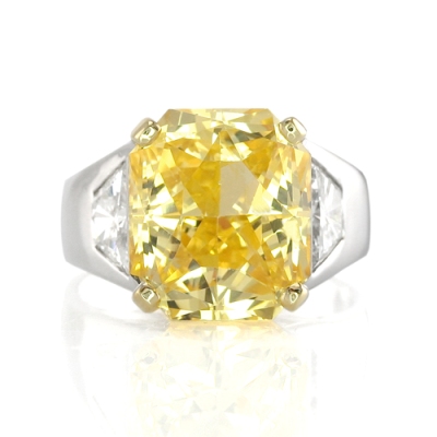 Yellow Sapphire Ring View 2