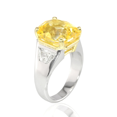 Yellow Sapphire Ring