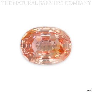 big padparadscha sapphire