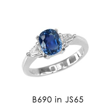 blue sapphire ring