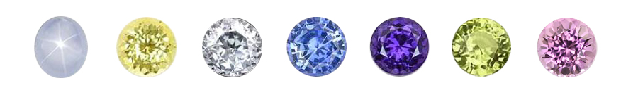 Natural Untreated Sapphires of all Colors