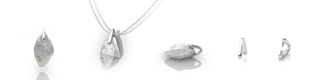 crystal sapphire pendants