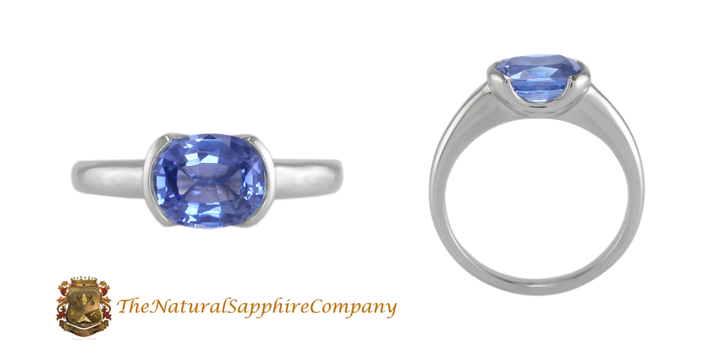 A Blue Sapphire for A Baby Boy and A Pink Sapphire for A Baby Girl
