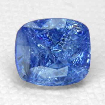 Highly Included Sapphire