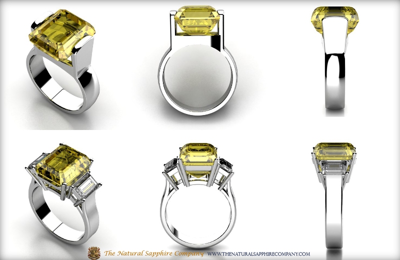 Yellow Sapphire Ring