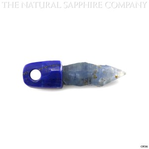 natural blue sapphire crystals
