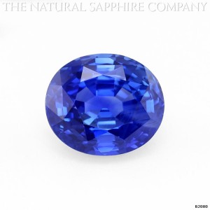natural blue sapphire