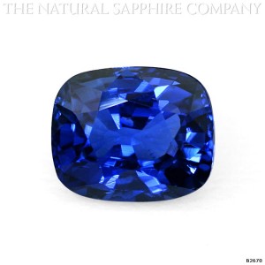 natural blue sapphire
