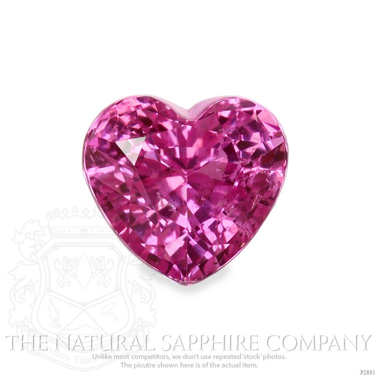 Natural untreated Heart shaped sapphire