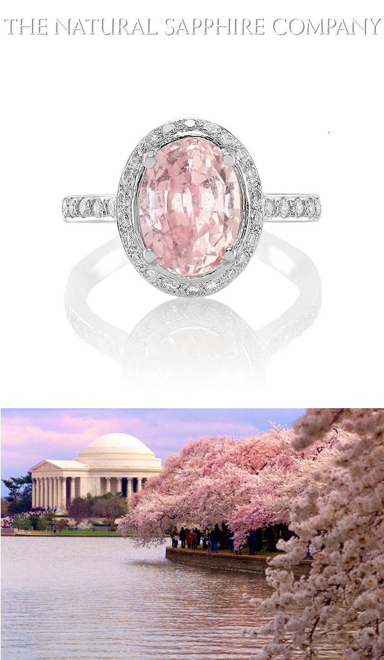 pink sapphire ring