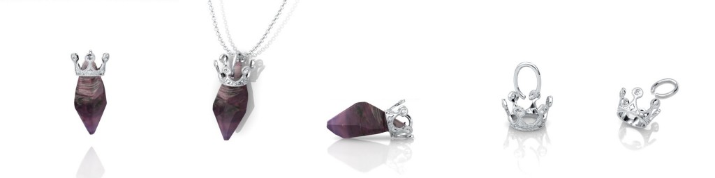 New Designs for Natural Sapphire Crystals
