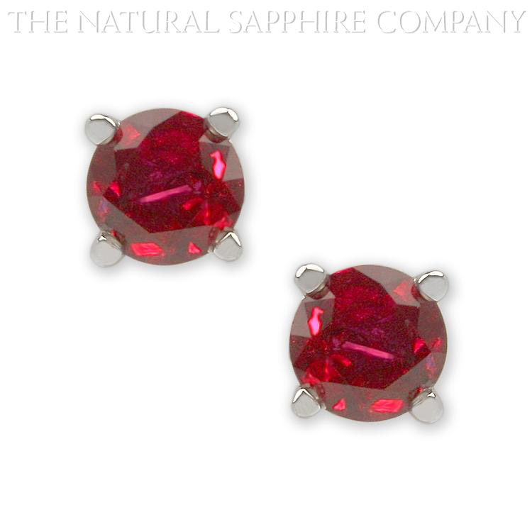 ruby earring