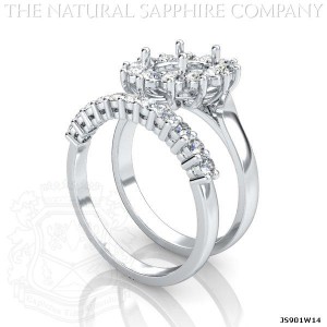 sapphire ring setting