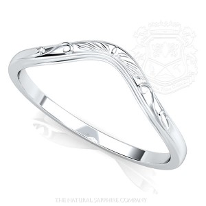 sapphire wedding band