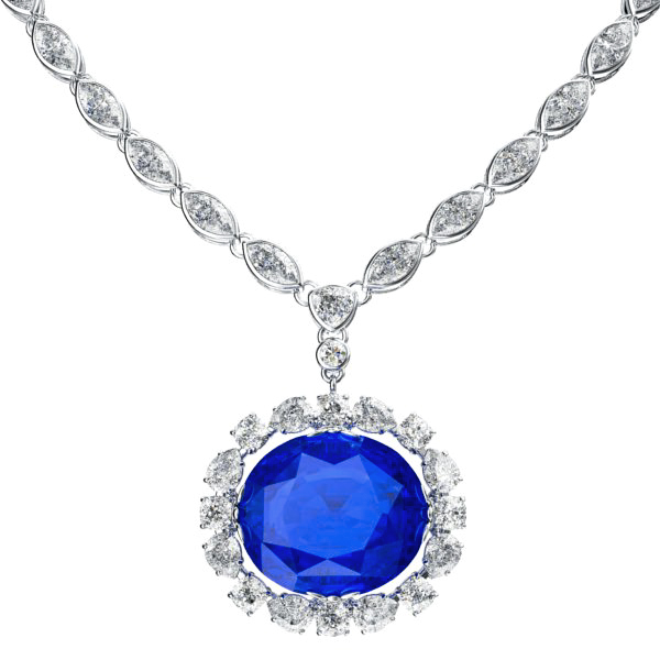 the sapphire necklace