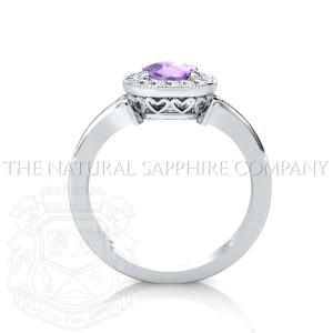 unique purple sapphire ring view 4